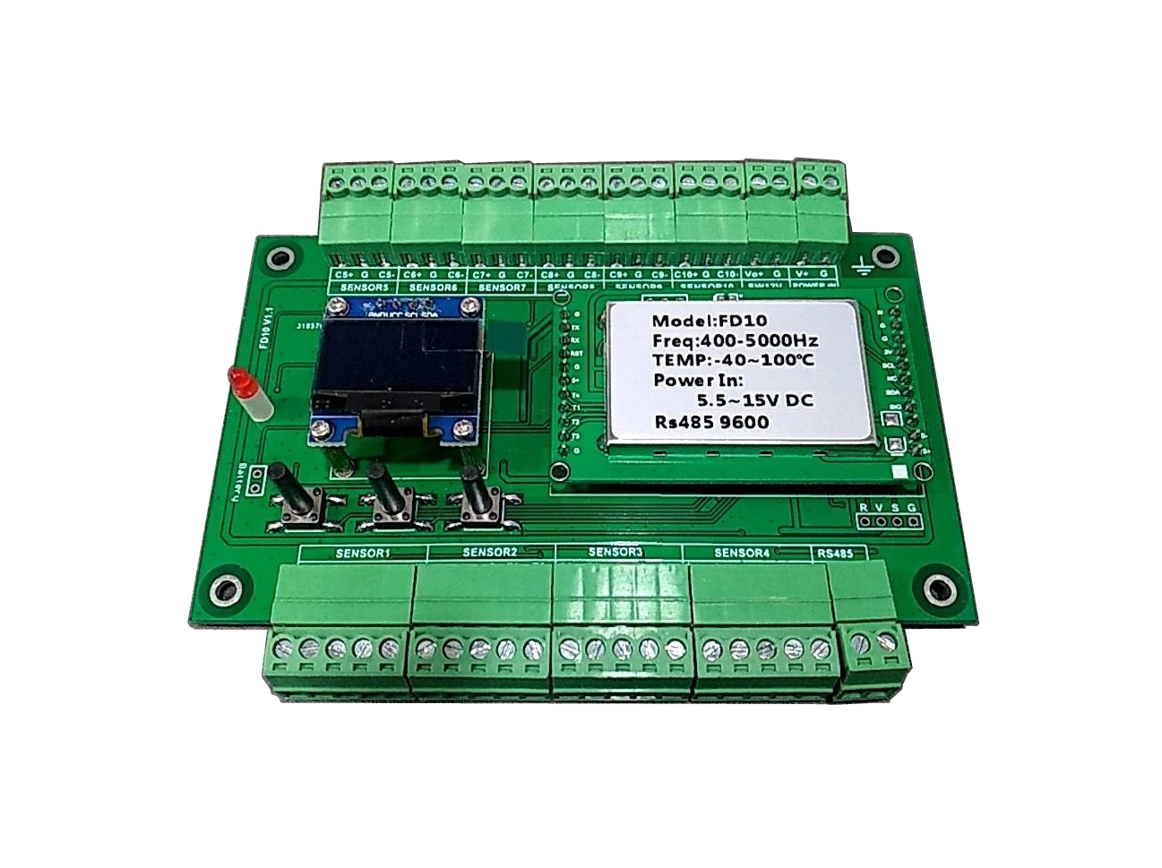 FD10 10通道振弦自計式記錄器外觀